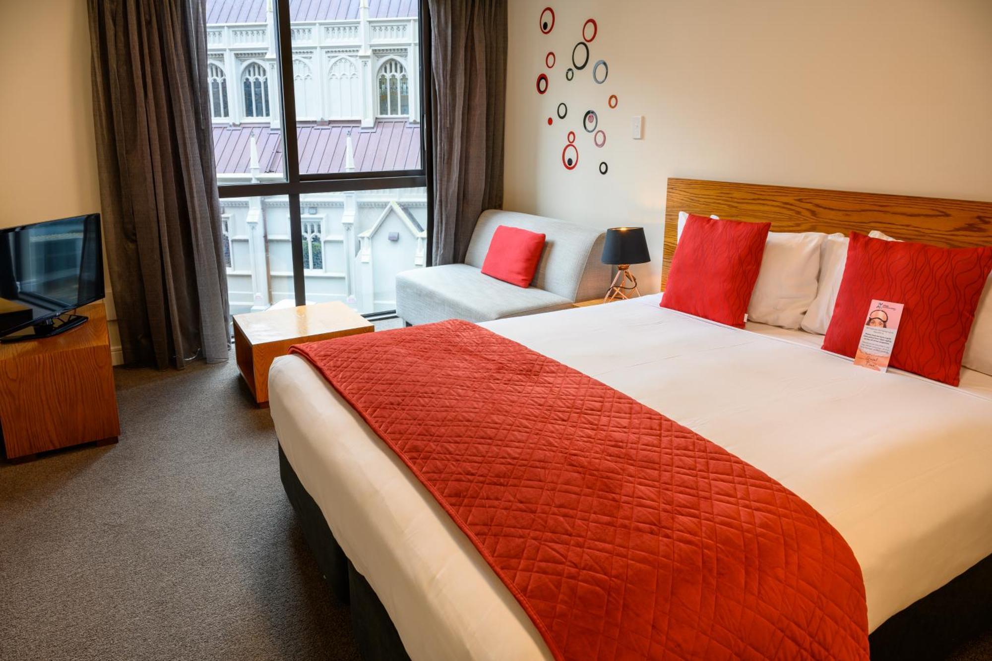 Boulcott Suites Wellington Bagian luar foto A typical hotel room