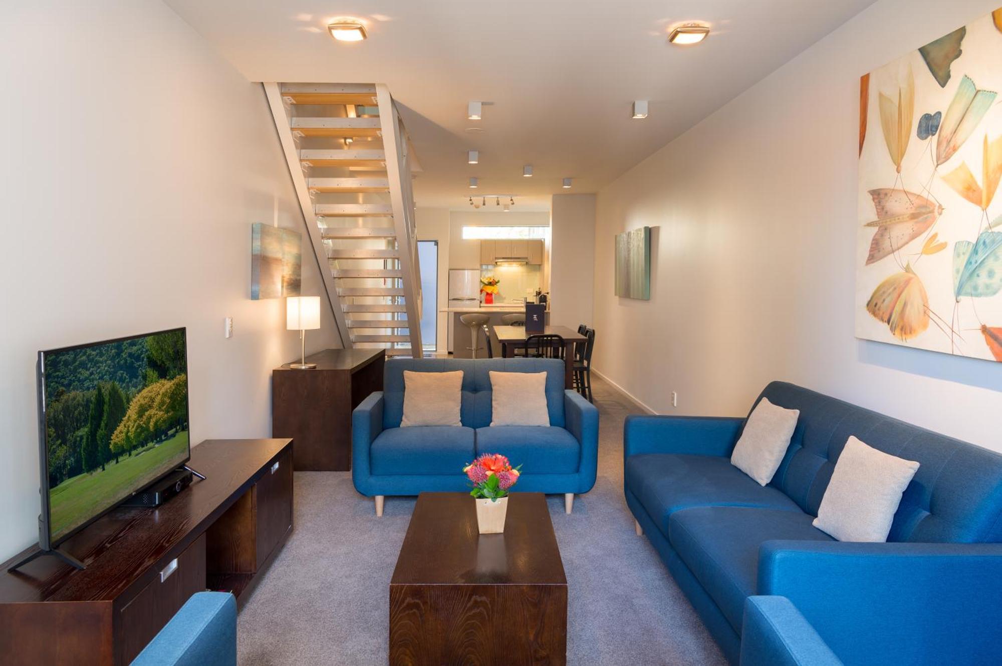 Boulcott Suites Wellington Bagian luar foto Living room
