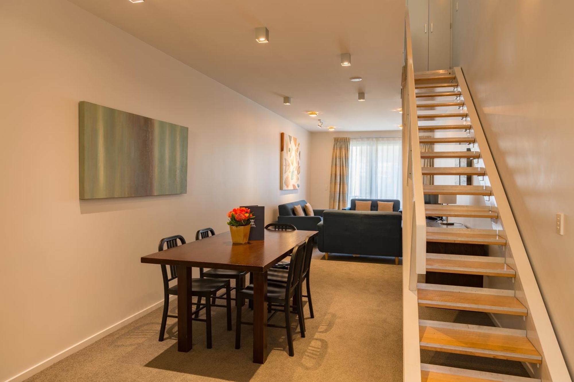 Boulcott Suites Wellington Ruang foto A typical apartment at the Village